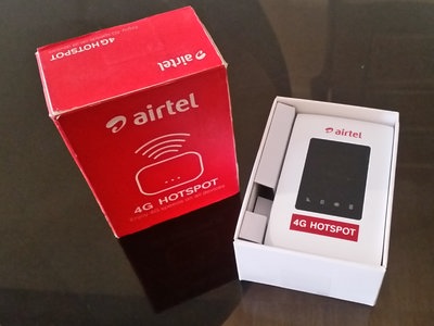 مودم airtel MF920V 4G HOTSPOT WIFI Portable Modem