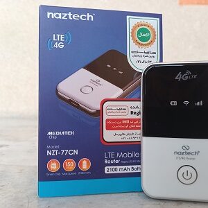 مودم naztech NZT-77CN LTE 4G Mobile WiFi Router